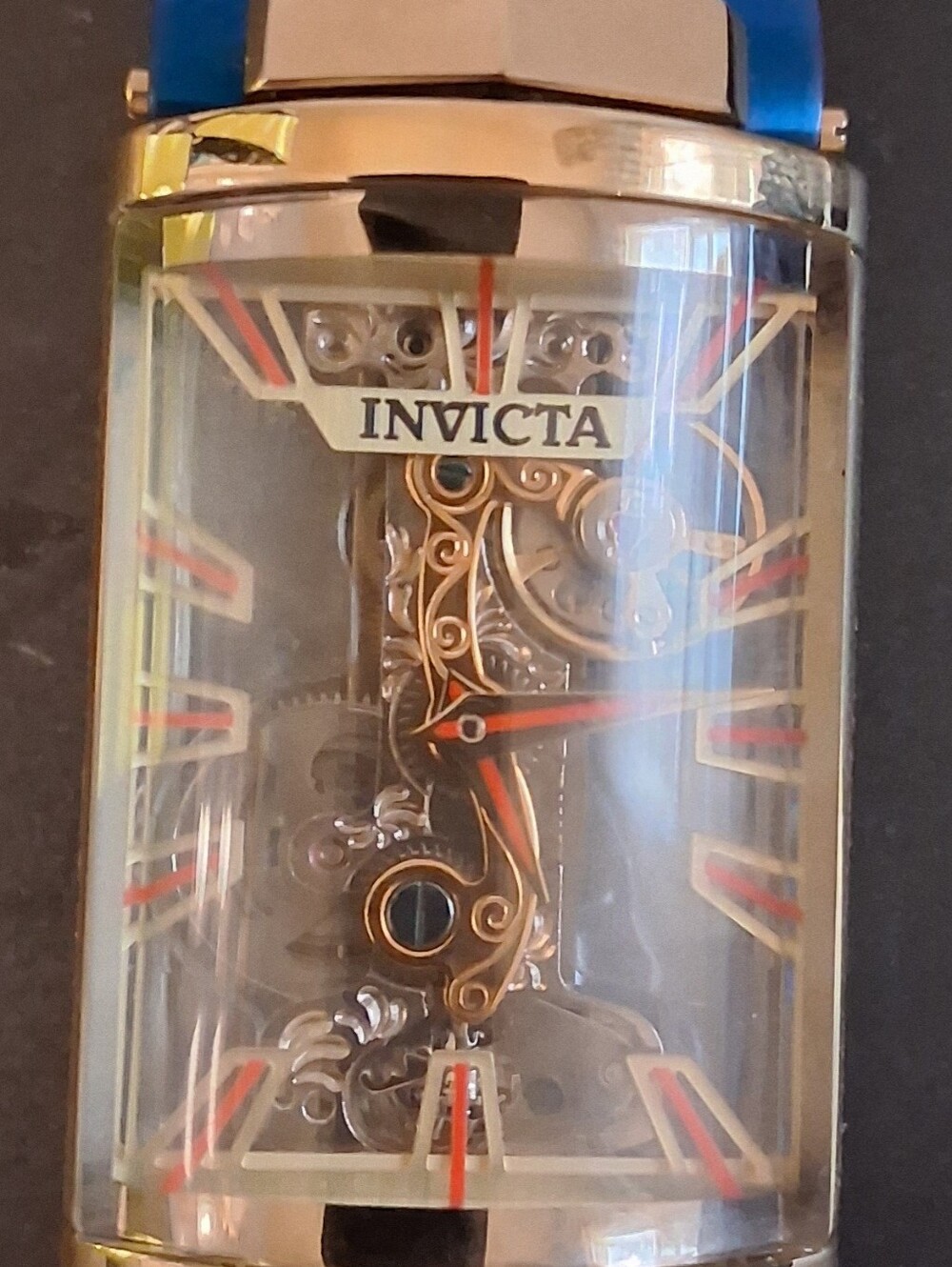 Invicta Men’s Vintage Reverseable 17 Jewel Mechical Watch New In Box - Picture 6 of 10